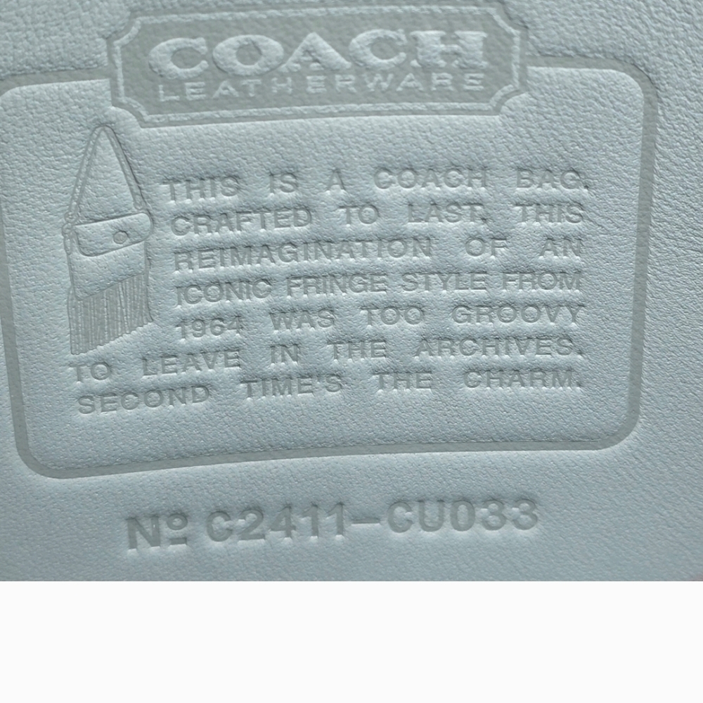 Coach "The 1964 Fringe Bag," "Re-Edition" - New & No Longer Available! - Picture 8 of 12